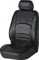 CarComfort Autositzbezug Ranger aus Echtleder Vordersitz 1-teilig schwarz, 19678