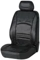 CarComfort Autositzbezug Autositzbezug Ranger aus echtem Leder schwarz, 1 Vordersitzbezug 1tlg, 1 Kopfstützenbezug, 2-tlg.