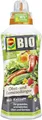 COMPO BIO Obst‑ und Gemüsedünger, 1 L – Natürlicher Flüssigdünger für gesundes Wachstum, aromatische Erträge und starke Pflanzen – für Freiland, Hochbeet, Gewächshaus & Kübel