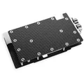 ES RTX 5080 Reference 1-Slot-Design, Wasserkühlung schwarz/transparent, mit Backplate