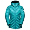 MAMMUT BROAD PEAK IN HOODED JACKET - Da., deep teal-black 40322 (L)