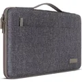 DOMISO Tasche Hülle für 11.6 Zoll Notebook iPad, Wasserdicht Laptophülle Laptop Sleeve Case Schutzhülle für 13" MacBook Air Pro 2020/ Surface Pro 7 X /13.4" Dell XPS 13/MateBook 13 2020, Dunkelgrau