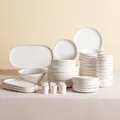 Karaca Geschirr-Set Streamline Saturn Geschirrset 59-teiliges 12 Personen Gold, Kombigeschirr Tafelservice Tafelset Dinnerware