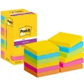 Post-it Haftnotiz Super Sticky 654-12SS-CARN 76x76mm 90Bl 12St
