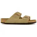 Birkenstock - Arizona FL WB - Sandalen 43 - Regular | EU 43 beige/braun
