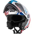 GIVI X.21 Challenger Shiver Klapphelm, transparent, Größe XS