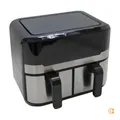 ProfiCook Doppel-Heißluft-Fritteuse PC-FR 1242 H Edelstahl SIEHE TEXT/FOTO