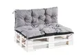 Palettenauflage Palettenkissen Kissen Palettensofa Euro Paletten Grau 120x80x45