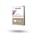 Toshiba Festplatten Marke Modell N300 NAS - 18 TB - intern - 8,9 cm (3,5 Zoll) - SATA 6 Gb/s - 7200 U/min - Puffer: 512 MB
