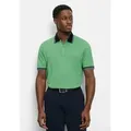 OLYMP Poloshirt OLYMP Casual Wirk grün M (48/50)