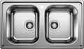 Blanco Dinas 8 - 523 377 Edelstahlspüle Bürstfinish