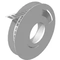 Weidmüller 2885860000 ESG-LP 9/20MM SI Gerätemarkierung Silber 15000St.