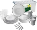 Brunner All Inclusive Bellagio Geschirrset, 36-teilig