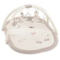 Fehn 3-D-Activity-Decke Spielbogen Peru – Baby Krabbeldecke mit 5 abnehmbaren Spielzeugen zum Greifen – Spieldecke für Babys und Kinder ab 0+ Monaten – Krabbelmatte als Geschenk zur Geburt