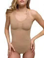 creamy fabrics Neckholder Bodysuit Shapewear Damen – Figurformender Body mit Slip – Starke Bauchkontrolle & Taillenformung – Nahtlos & unsichtbar unter Kleidung – Sculpting Body