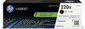 HP 220X Schwarz Original LaserJet-​Tonerkartusche
