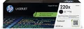 HP 220X Schwarz Original Laserjet-​Tonerkartusche