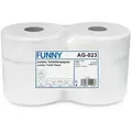 Funny Toilettenpapier 6-12 Jumbo Rollen, Zellstoff, Ø18-25 cm 28 cm