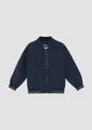 s.Oliver Funktionsjacke Indoor-Jacke Blouson mit Reißverschluss und Streifendetails