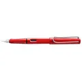 LAMY safari Patronenfüller rot hochglänzend M (mittel), 1 St.