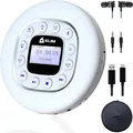 KLIM KLIM Journey Stereo-CD Player (mit Kopfhörern, FM Radio, MP3-CD-Player, FM-Transmitter, Bluetooth)