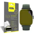 2x Schutzfolie für Amazfit GTS 2e inkl. Rundung 3D Full Cover Flex Folie Display