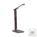 PAUL NEUHAUS LED Nachttischlampe "ADRIANO", braun, 1, 1 Stk., Leuchten, LED, LED Nachttischlampe