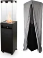 Faro – Terrassenheizer Gas schwarzer, 8kW tragbarer und freistehender, Propa...