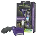 FURminator zum Entfernen der Unterwolle für langhaarige Katzen großer Rassen (M/L)