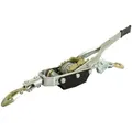 TRUTZHOLM Handseilzug 4 t – Kraftvolle Übersetzung, Ratsche, 2 Haken & 2×1,5 m Stahlseil – Robuster Handseilzug/Seilwinde für bis zu 4000 kg