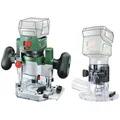 BOSCH Akku-Fräse AdvancedTrimRouter 18V-8, 18 in V, Ohne Akku mit Oberfräsen-Taucheinheit - im Karton