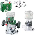 Bosch Home and Garden 2in1 Akku-Kanten-/Oberfräse 06039D5002 AdvancedTrimRouter 18V-8 Combi-Set