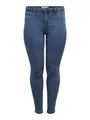 ONLY Carmakoma Damen Carthunder Push Up Reg Mbd Noos Skinny Jeans, Medium Blue Denim, 54 EU