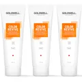 3 x Goldwell Dualsenses Color Revive Farbgebendes Shampoo Kupfer 250ml = 750ml