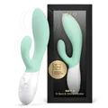 LELO INA 3 Rabitt Vibrator für Frauen, Vibration für Frauen, Klitoris und den G Punkt, Vibratoren mit 10 Vibrationsmodi, G Punkt Stimulator für Sie, Vibratoren mit Klitorisstimulation, Seaweed