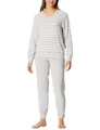 Schiesser Damen Schlafanzug lang Frottee warm kuschelig wohlfühlen - Nightwear
