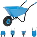 TRUTZHOLM Kinderschubkarre Traglast 40 kg 20L Kunststoffwanne Vollgummirad Hellblau