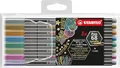 STABILO Pen 68 Metallic Kunststoffgehäuse 8 Farben
