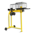 BAMATO Holzspalter HO-7E | mit Elektroantrieb 230V | inkl. Untergestell | Spaltkraft 7 Tonnen | perfekt für Kurzholz | Automatischer Rücklauf | Stufenloser Spalthub | Kurzholzspalter Spalter
