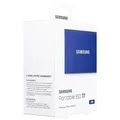SAMSUNG Portable SSD T7 blau   2TB, USB-C 3.1 SLV 150551