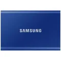 Samsung Portable SSD T7 2 TB USB Typ-C 3.2 Gen 2 (3.1 Gen 2) Blau