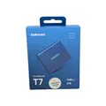 SAMSUNG Portable SSD T7 PC/Mac Festplatte - 2 TB SSD - Indigo blue - Blau