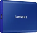 SAMSUNG Portable SSD T7 PC/Mac Festplatte - 2 TB SSD - Indigo Blau Neu OVP