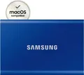 Samsung Portable SSD T7 2 TB - PC/Mac externe Festplatte, Indigo Blau - Neu OVP