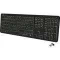 LogiLink Keyboard Wireless Gaming Black (DE, Kabellos) (ID0209)