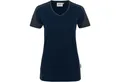 Hakro T-Shirt Damen V-Shirt "CONTRAST PERFORMANCE" 190