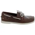 Sebago Sebago Docksides, Waxed Leather, Brown - White, Men 70000G0-A02 Bootsschuh braun 46,5 EU