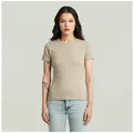 G-STAR T-Shirt Slim Rib Wmn in Rundhalsform beige L (40)