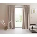 LeGer Home by Lena Gercke LADINA (1 St), Stangendurchzug, blickdicht, Polyester, blickdicht, gewebt, verschiedene Größen, 1 Stück, Bestseller beige 140 cm x 225 cm