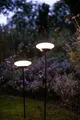 1x LUMIX Gartenleuchte Solarlampe Flower Sunny Garten Balkon Dekoration